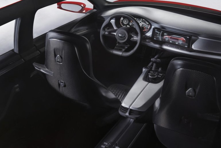 Kia Sportspace Concept dashboard press image