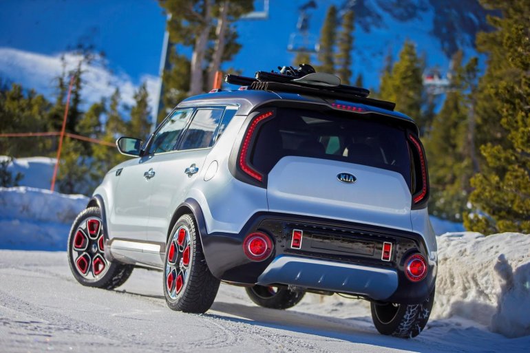 Kia Trail'ster concept rear three quarters