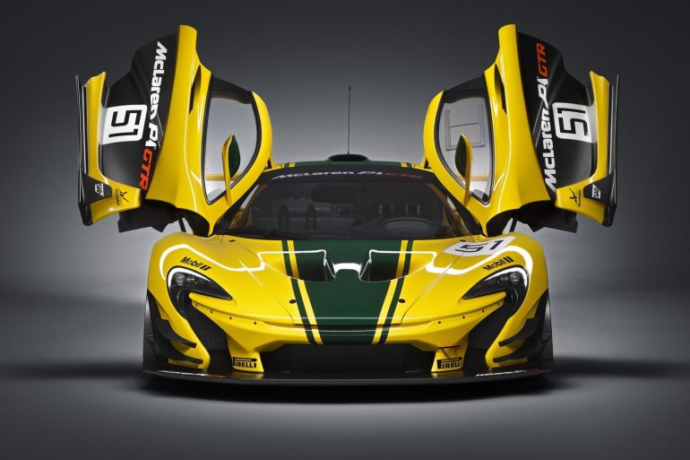 McLaren P1 GTR front view