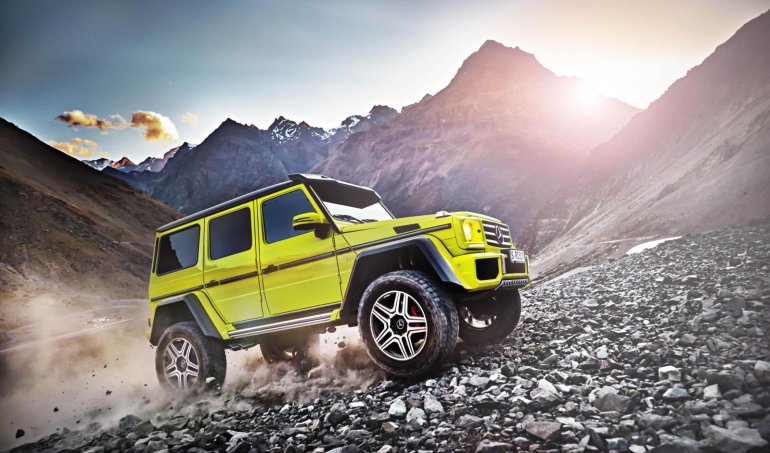 Mercedes G 500 4x4 Concept side press image