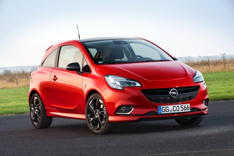 Opel Corsa OPC Line front three quarters