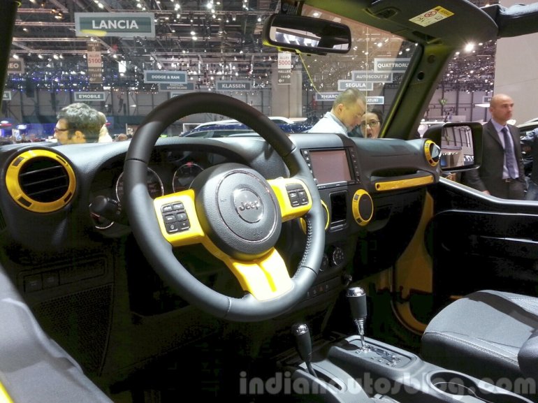 2015 Jeep Wrangler Rubicon Rocks Star dashboard