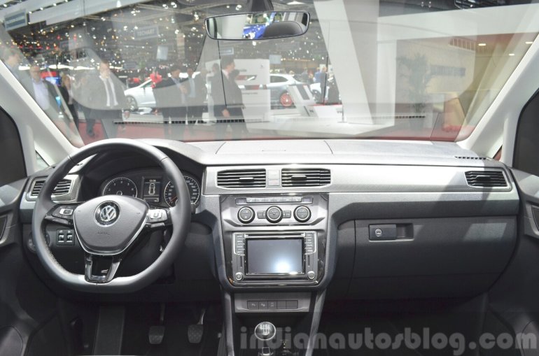 2015 VW Caddy interior at the 2015 Geneva Motor Show