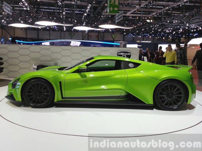 2015 Zenvo ST1 side view at the 2015 Geneva Motor Show