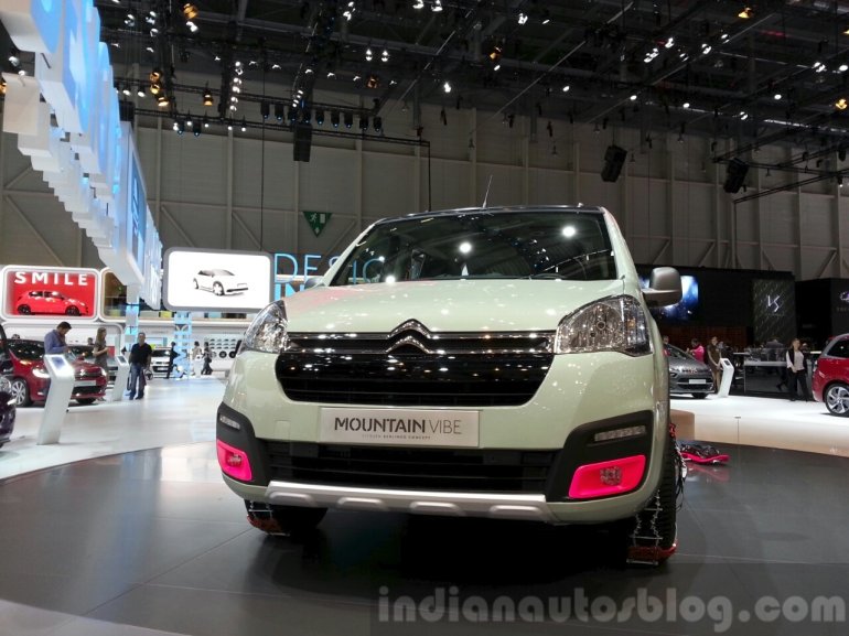 Citroen Berlingo Mountain Vibe Concept front at the 2015 Geneva Motor Show