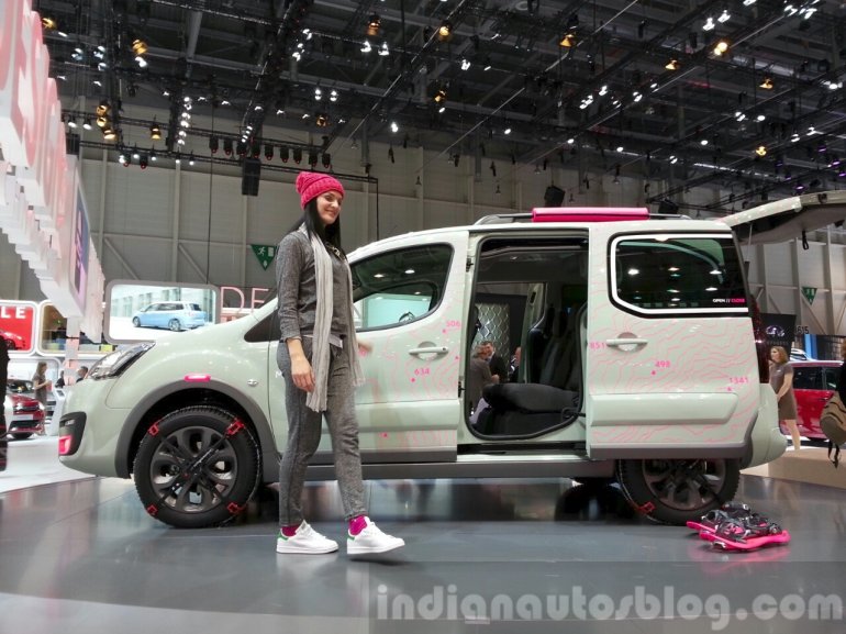 Citroen Berlingo Mountain Vibe Concept side at the 2015 Geneva Motor Show