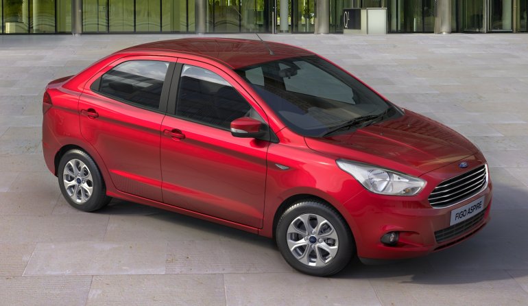 Ford Figo Aspire front press image