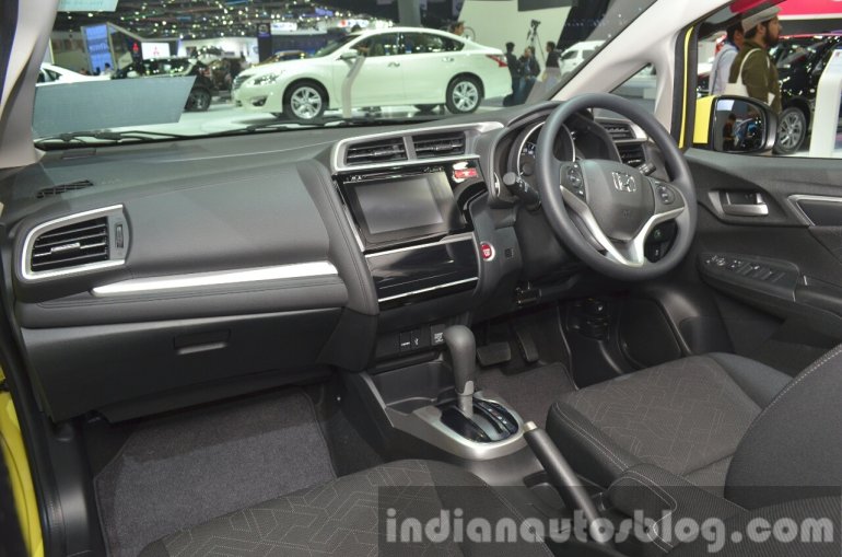 Honda Jazz with Modulo accessories dashboard at the 2015 Bangkok Motor Show