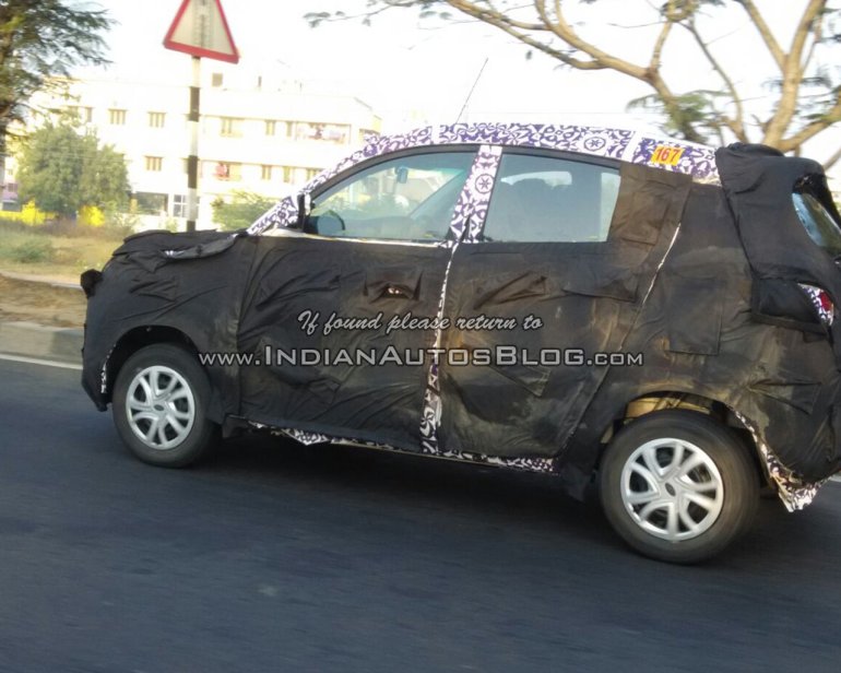 Mahindra S101 side IAB reader spied