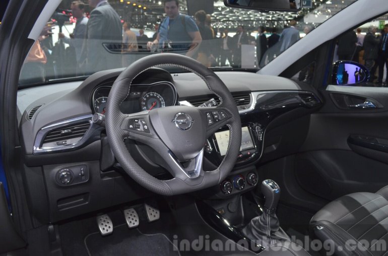 Opel OPC interior at 2015 Geneva Motor Show