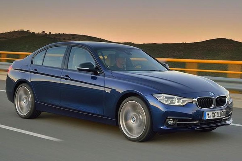 2015 BMW 3 Series front quarters facelift leaked