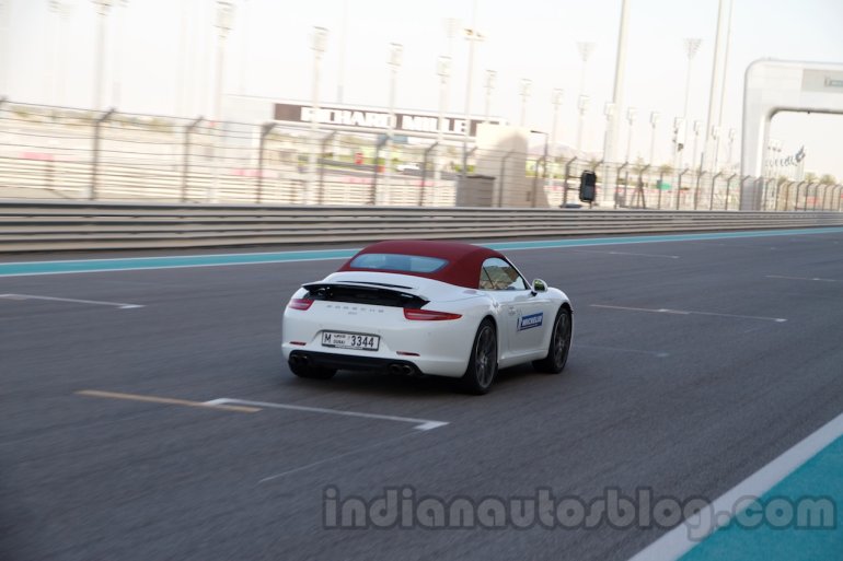 Michelin 125th Anniversary Cayman GTS rear