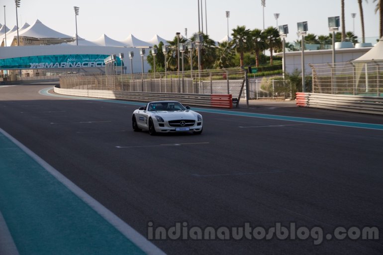 Michelin 125th Anniversary SLS AMG track front