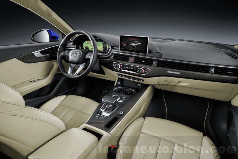 2016 Audi A4 interior press shots