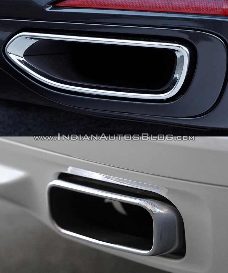 2016 BMW 7 Series vs 2014 BMW 7 Series exhaust tips Old vs New