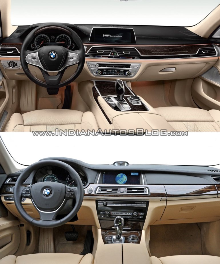 2016 BMW 7 Series vs 2014 BMW 7 Series interior Old vs New