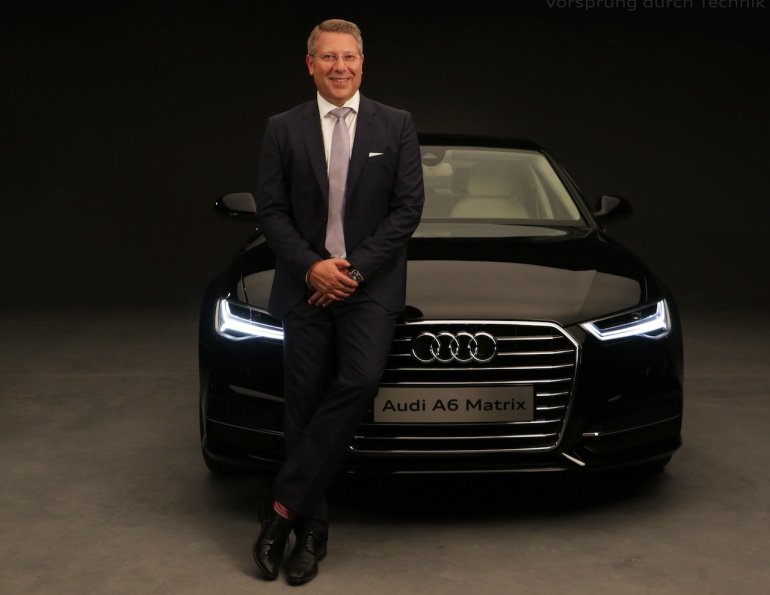 Audi A6 Matrix Facelift Launched At Inr 49 50 Lakh