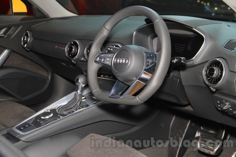 Audi TT Coupe dashboard at the Gaikindo Indonesia International Auto Show 2015