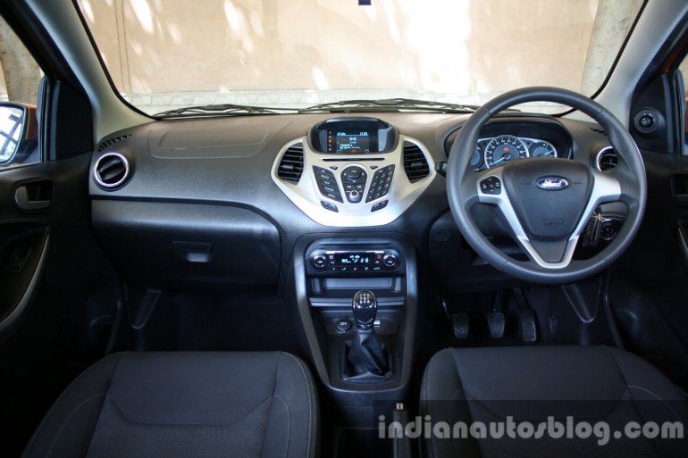 2015 Ford Figo dashboard first drive review