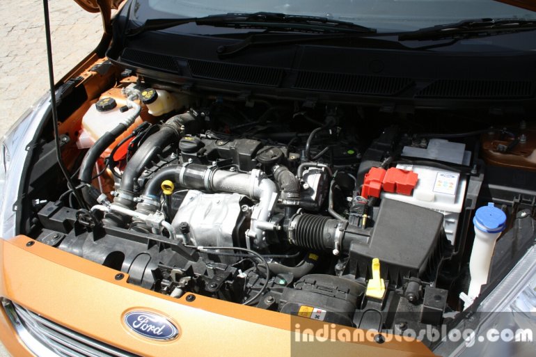 2015 Ford Figo engine bay first drive review