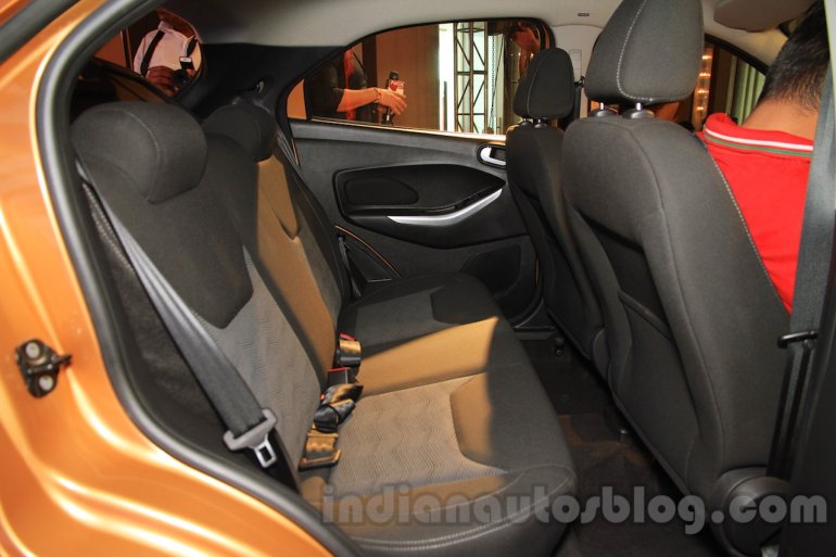 2015 Ford Figo rear seat launched