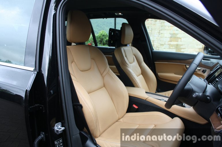 2015 Volvo XC90 D5 Inscription front seats full review