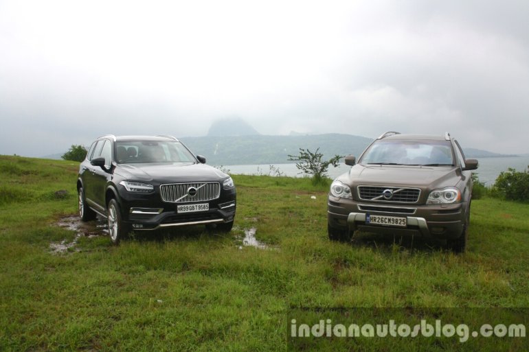 2015 Volvo XC90 D5 Inscription with predecessor full review