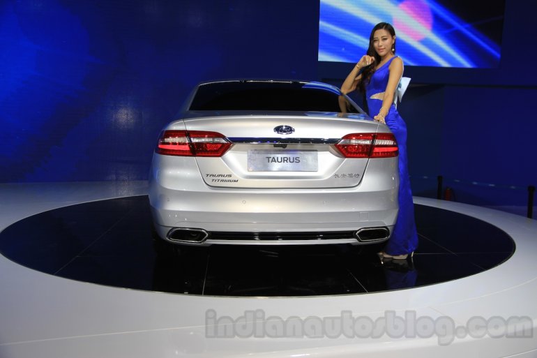 2016 Ford Taurus rear at the 2015 Chengdu Motor Show