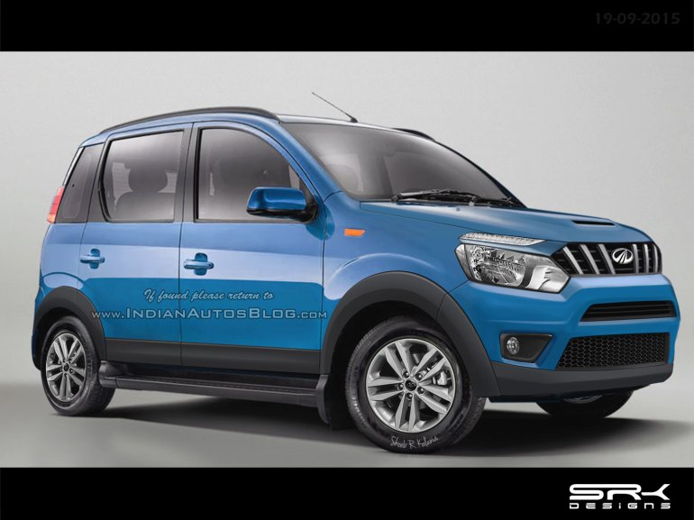 2016 Mahindra Quanto (Mahindra Canto) front three quarter IAB Rendering