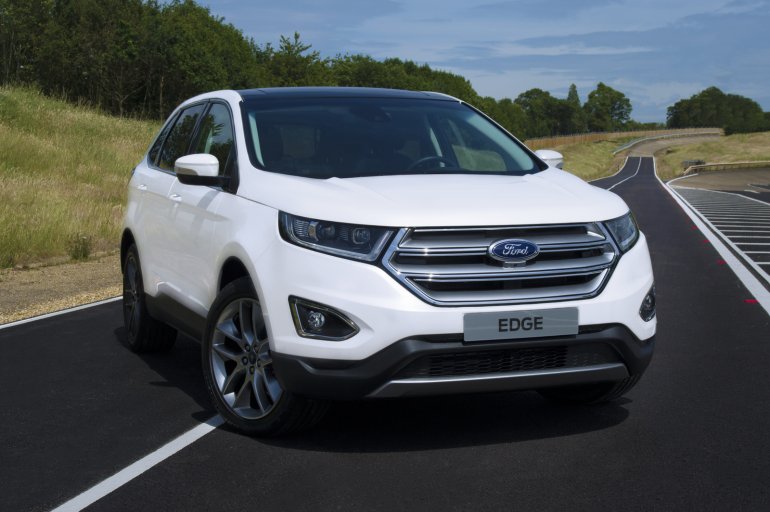 Euro-spec Ford Edge front quarter unveiled