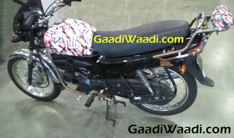 Hero HF Dawn 125 test mule spotted with minimum camouflage