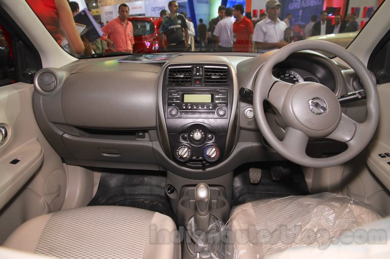 Nissan Micra dashboard at the 2015 NADA Show