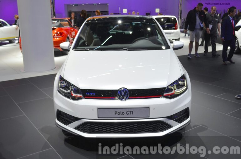 Volkswagen Polo GTI front at IAA 2015