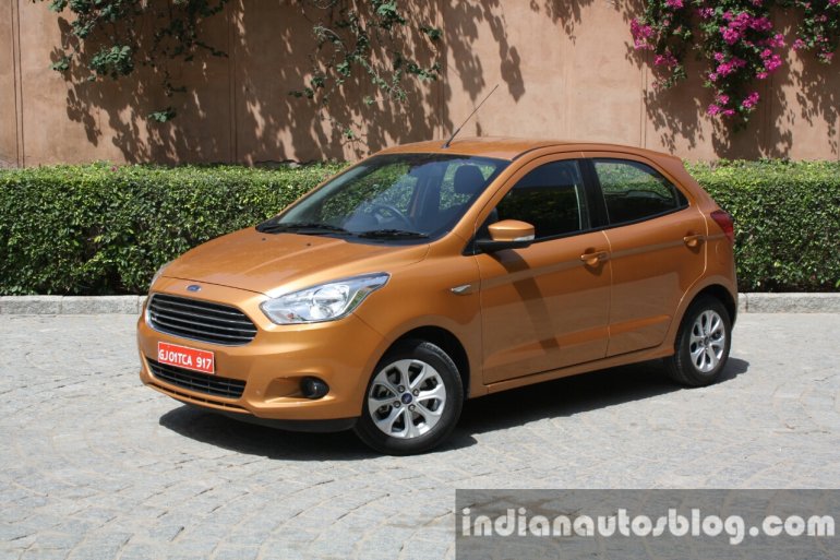 2015 Ford Figo front three quarter first drive review