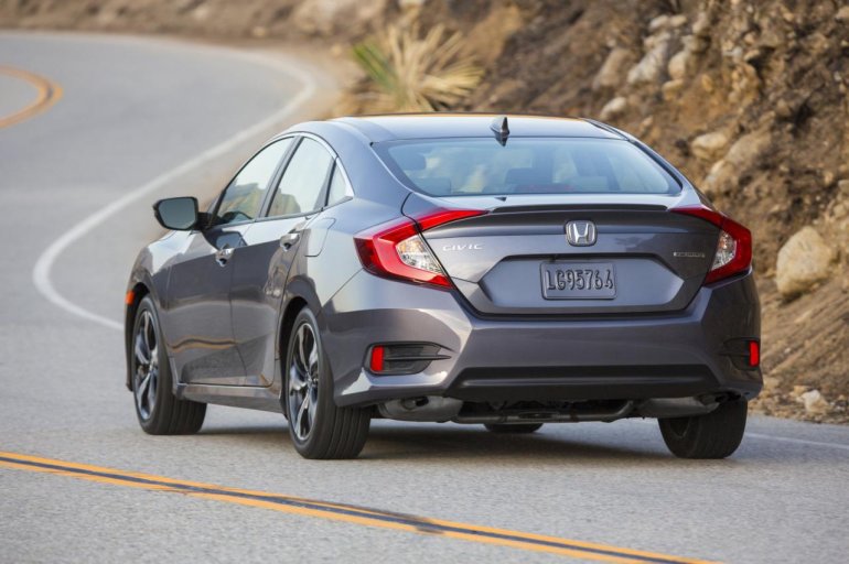 Honda Civic Sedan Lx 2017 Dark Grey