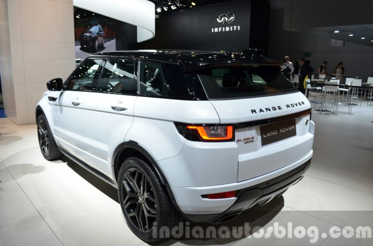 Bookings for 2016 Range Rover Evoque open in India today