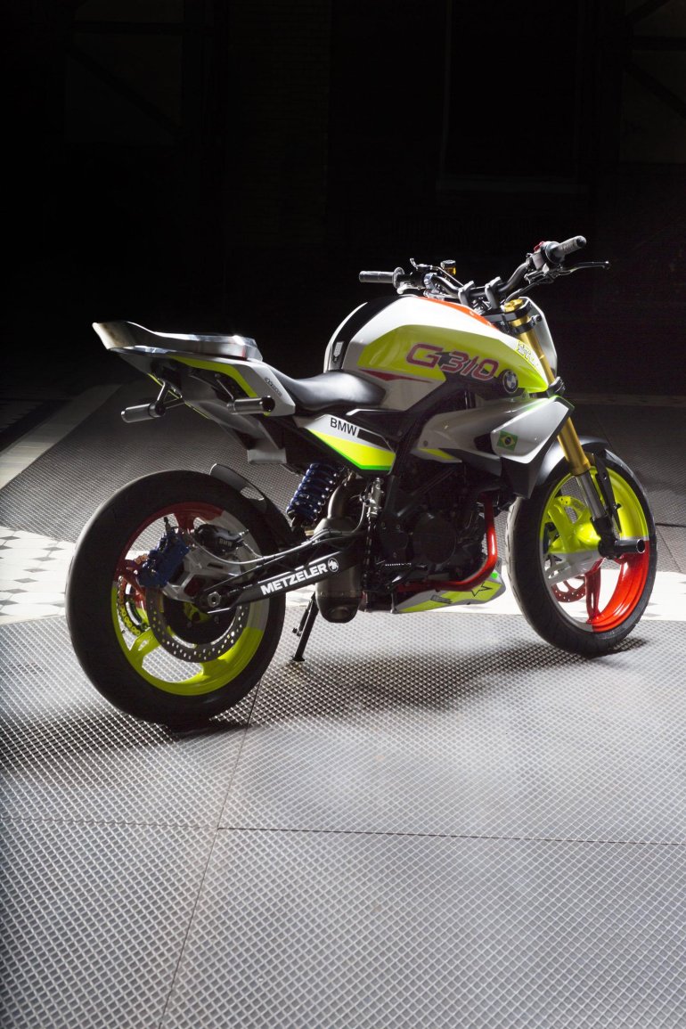 BMW Concept Stunt G 310 (TVS-BMW K03) unveiled