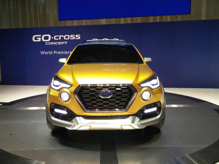 Datsun GO-Cross Concept front unveiled