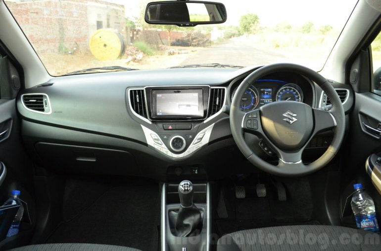 Maruti Baleno Diesel dashboard Review