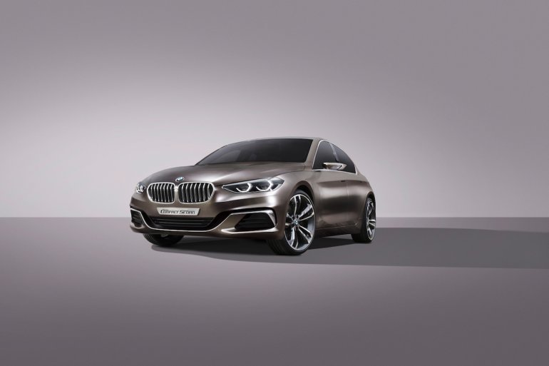 BMW Compact Sedan Concept interior press shots