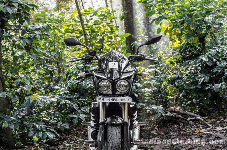 Mahindra Mojo jungle wallpaper front review