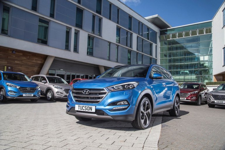 Hyundai Tucson Millionth car image