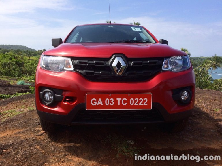 Renault Kwid front review