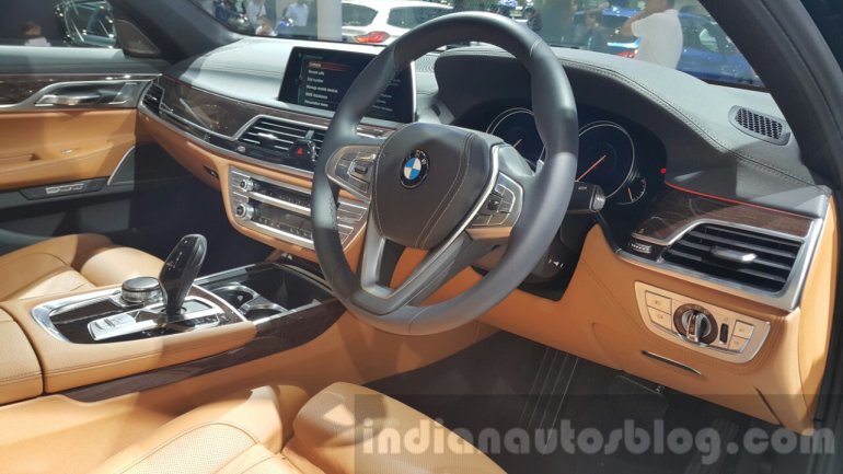 2016 BMW 7 Series interior at 2015 Thai Motor Expo