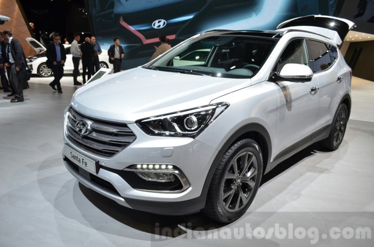 2016 Hyundai Santa Fe (facelift) - Geneva Motor Show Live