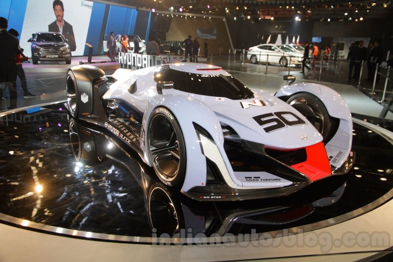 Hyundai N 2025 Vision Gran Turismo concept at Auto Expo 2016