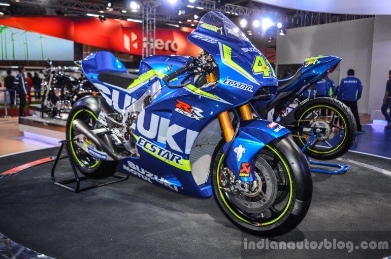 Suzuki Gixxer Cup race bike, 2016 Suzuki GSX-RR MotoGP bike