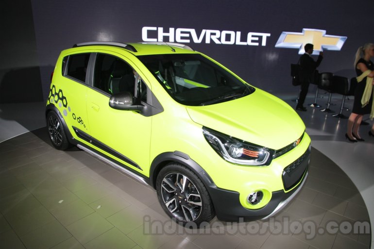 Chevrolet Beat Activ front three quarters