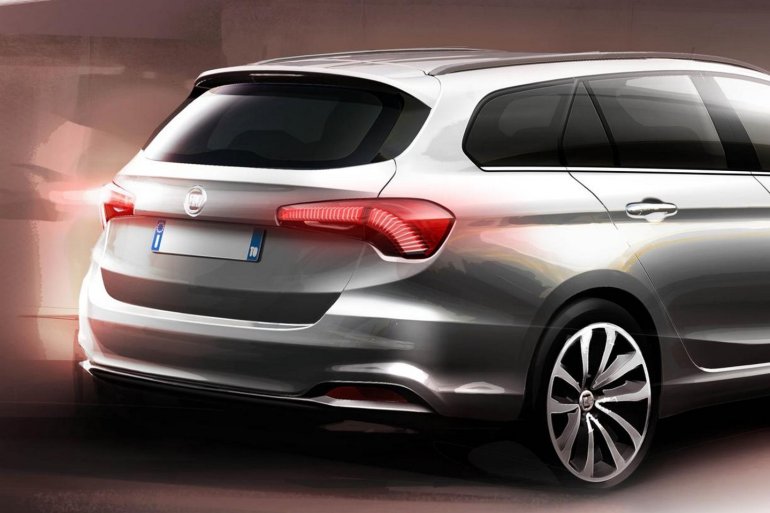 Fiat Tipo Station Wagon rear teaser