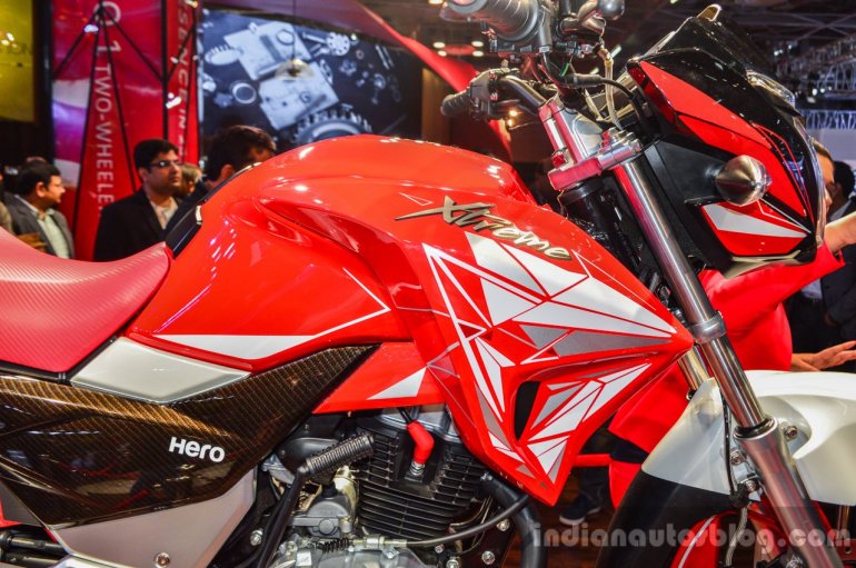 hero xtreme bike petrol tank